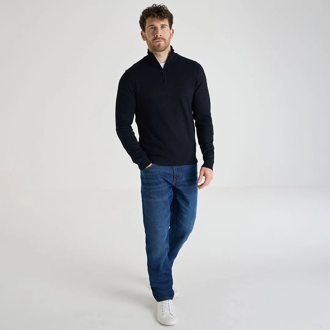 Mens 1/4 Zip Jumper