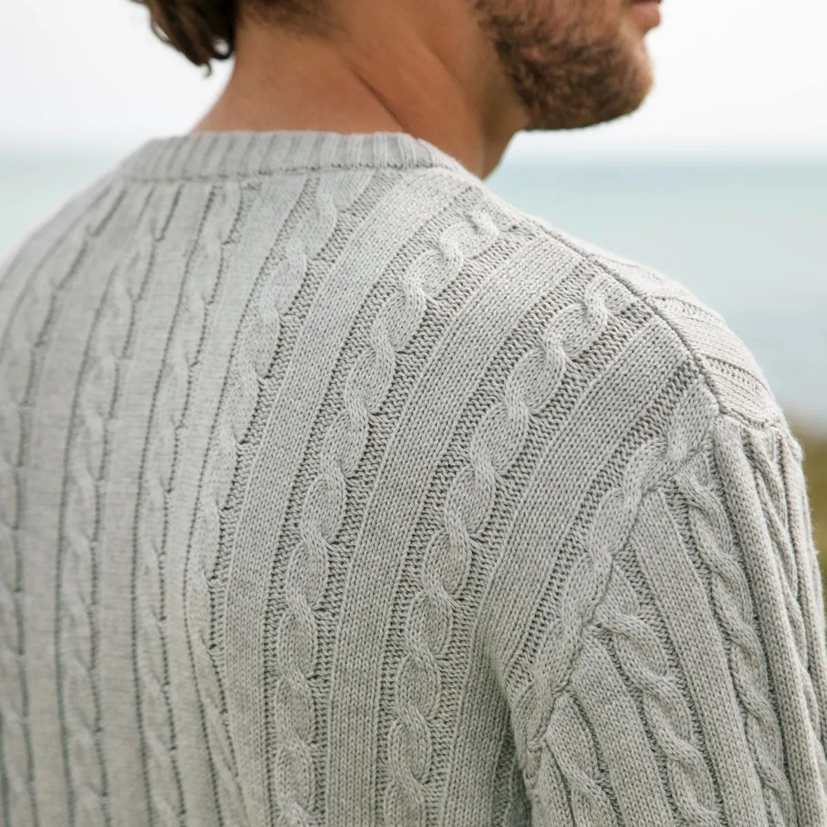 Men's Mariner Cable Knit Jumper