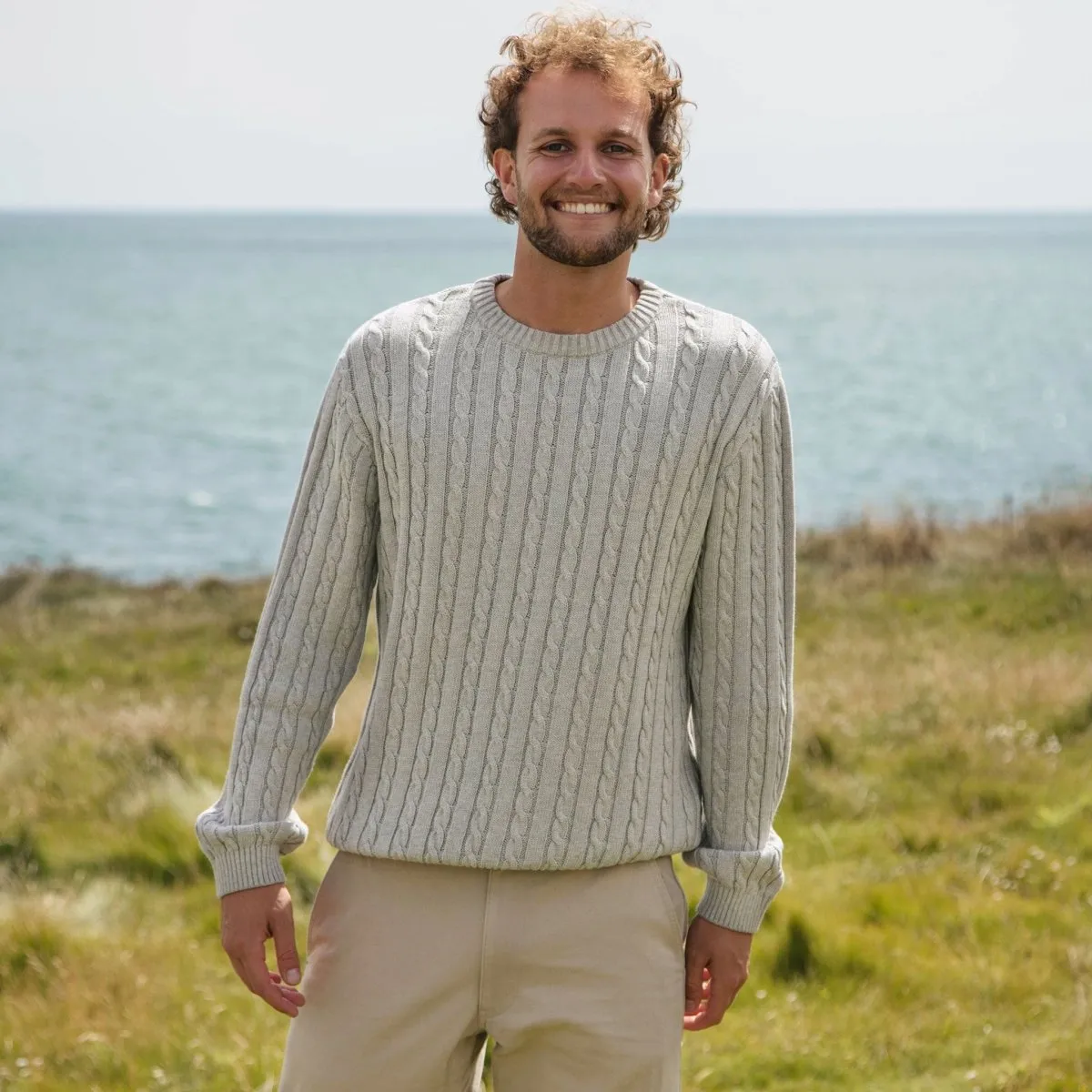 Men's Mariner Cable Knit Jumper