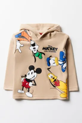 Mickey Mouse Hoodie Natural