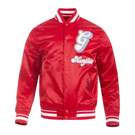 NBA MEMPHIS GRIZZLIES CITY EDITION 24-25 MEN'S RIB SATIN JACKET (RED)