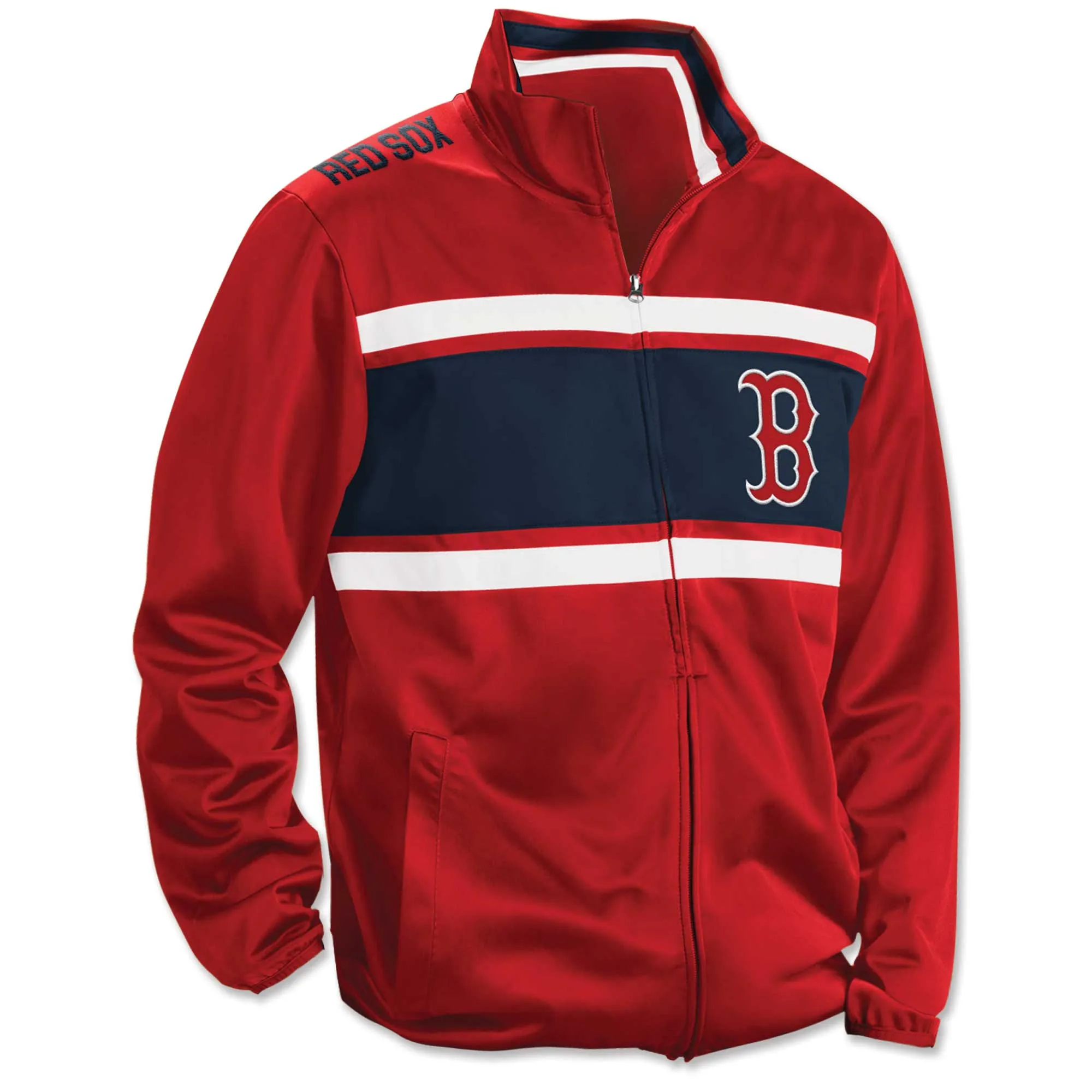 Off Tackle Track Jacket - Red