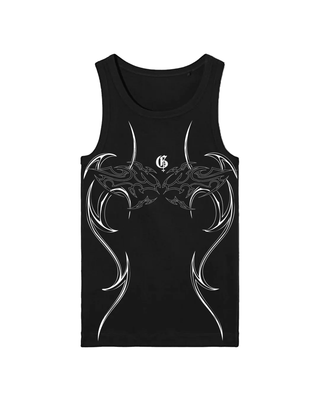 Onyx Black Compression Tank Top