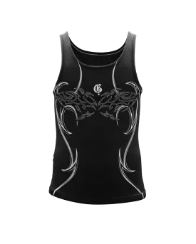 Onyx Black Compression Tank Top