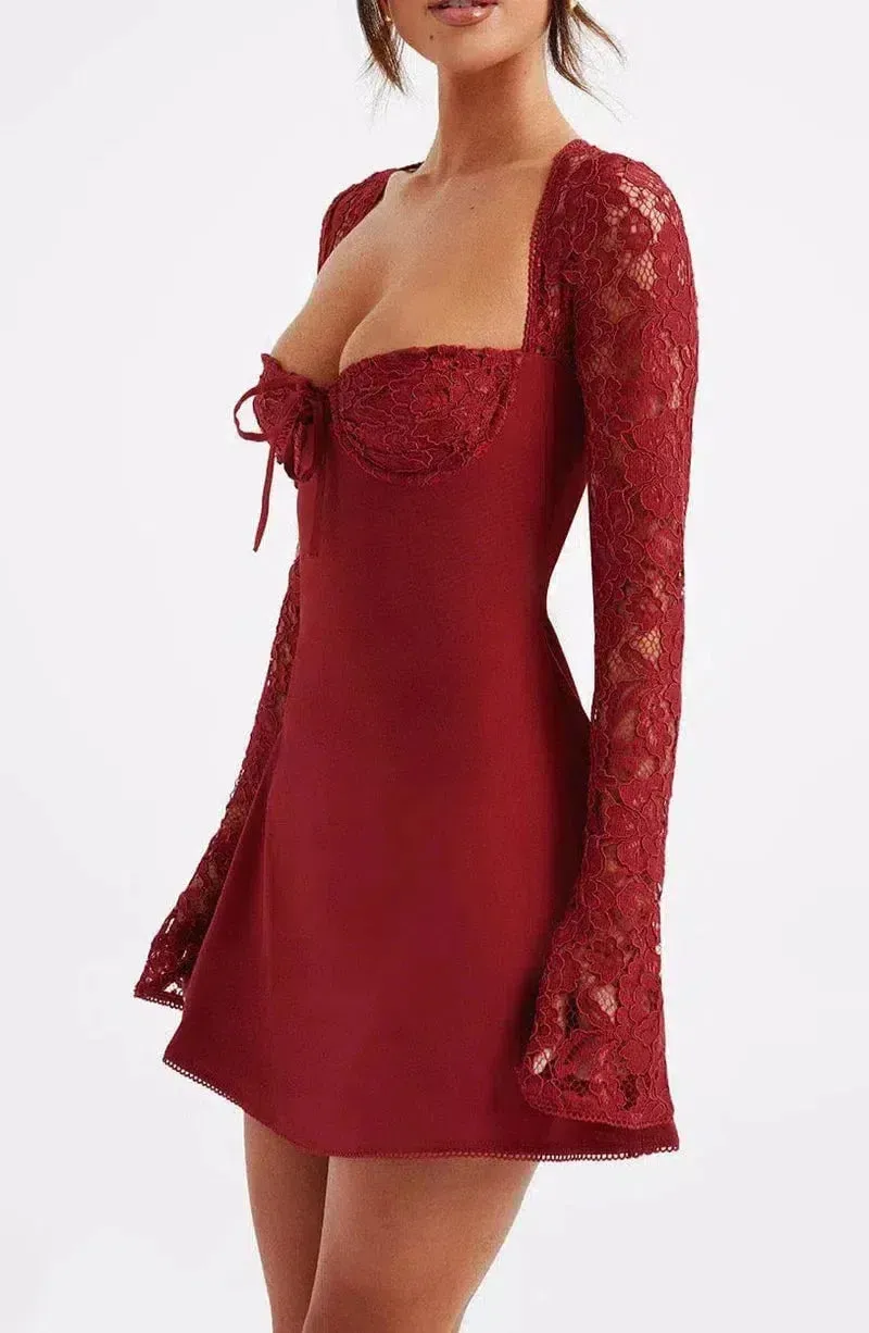 Philomène – Chiffon and lace – Romance dress