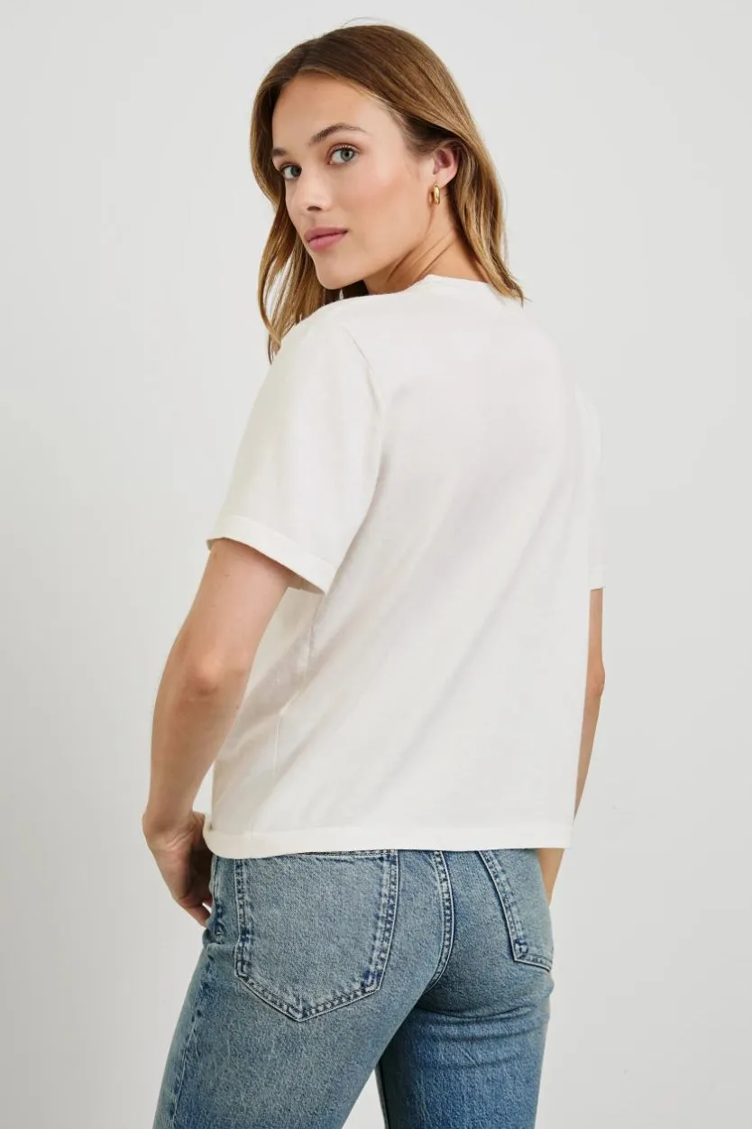 Rails Cotton Cashmere Short Sleeve Tee