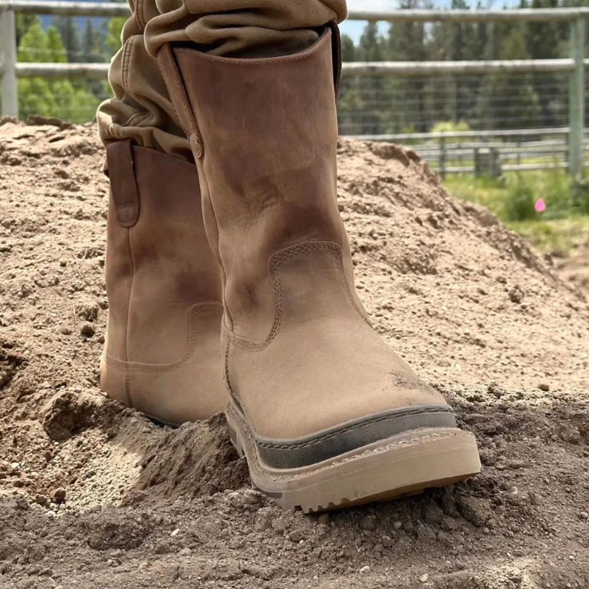 Rancher 11” Waterproof Soft Toe Work Boot - Brown