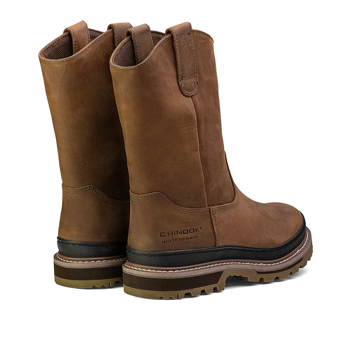 Rancher 11” Waterproof Soft Toe Work Boot - Brown