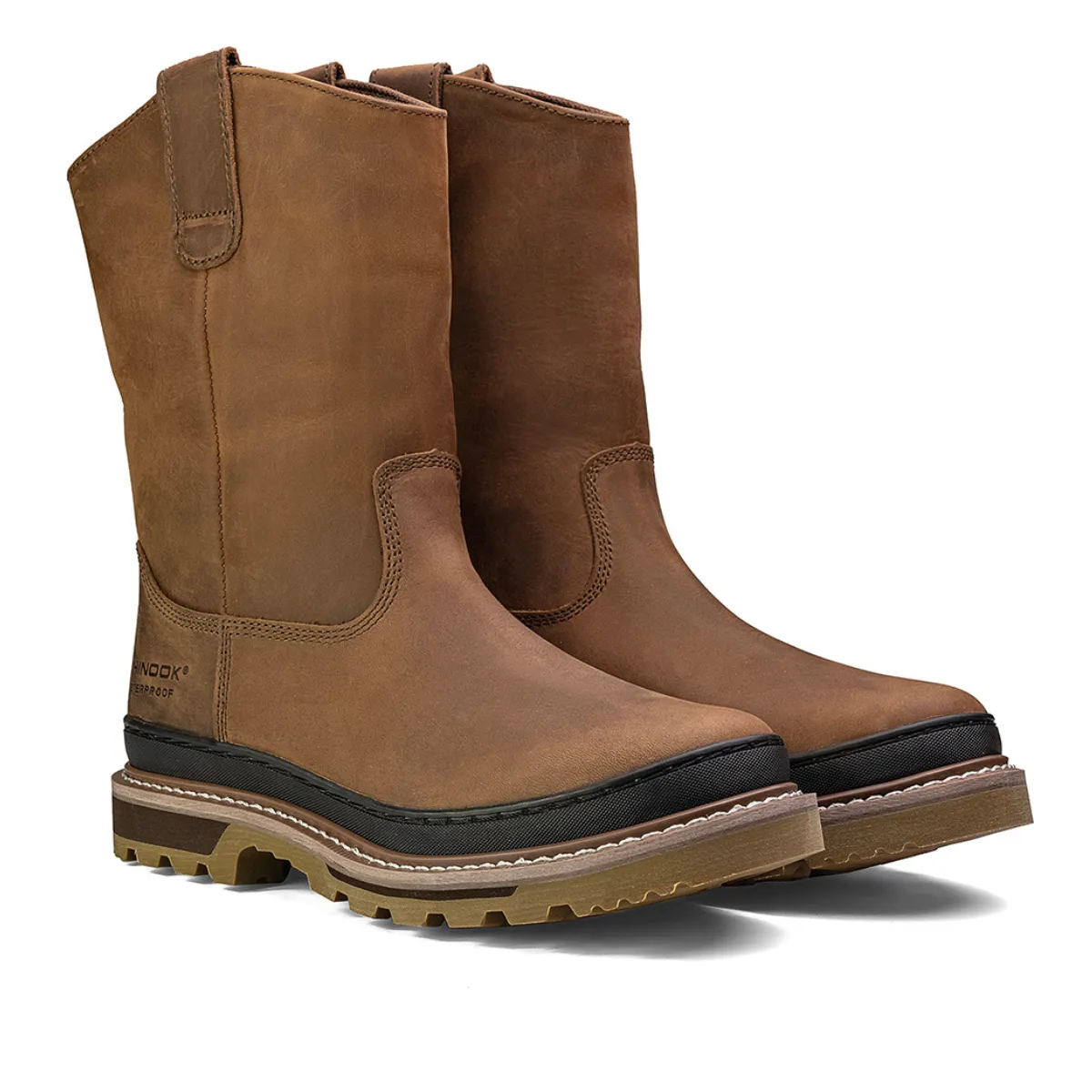 Rancher 11” Waterproof Soft Toe Work Boot - Brown