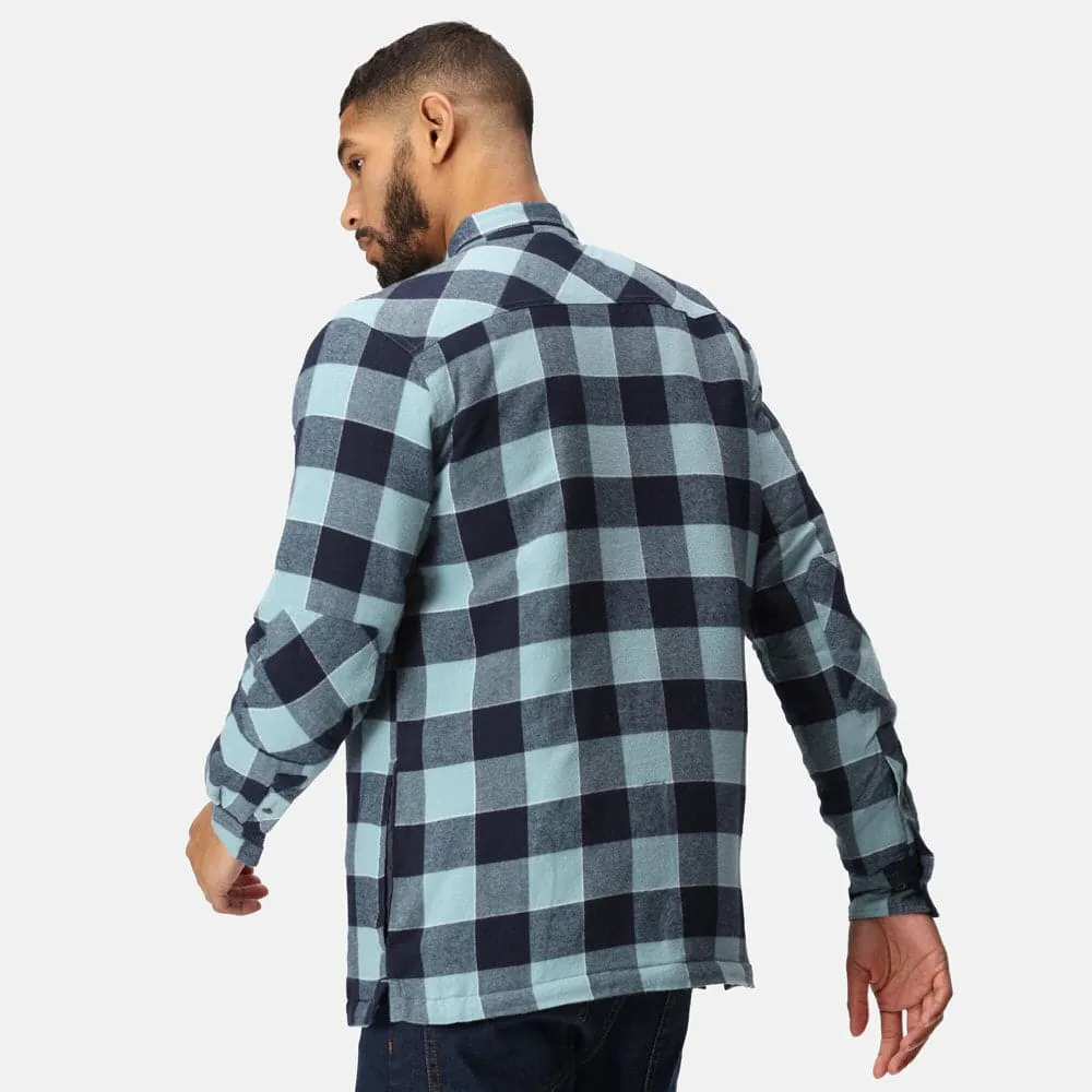 Regatta TRS216 Shelford Padded Check Shirt Jacket