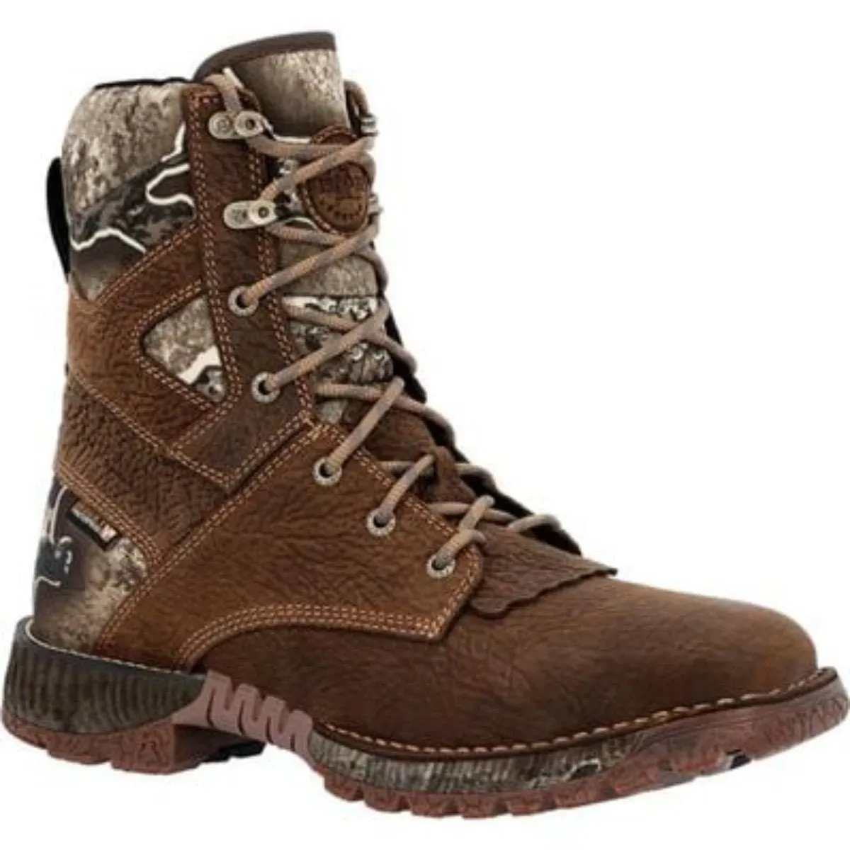 Rocky Hi Wire Men's Waterproof Western Boots Rkw0428 In Brown