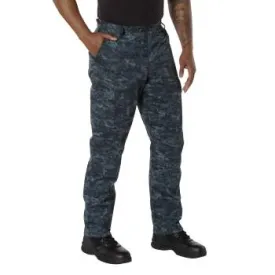 Rothco Digital Camo Tactical BDU Pants / Midnight Digital Camo