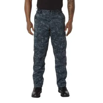 Rothco Digital Camo Tactical BDU Pants / Midnight Digital Camo