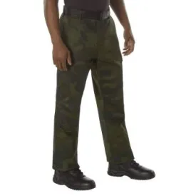 Rothco Midnight Camo Tactical BDU Pants / Midnight Woodland Camo