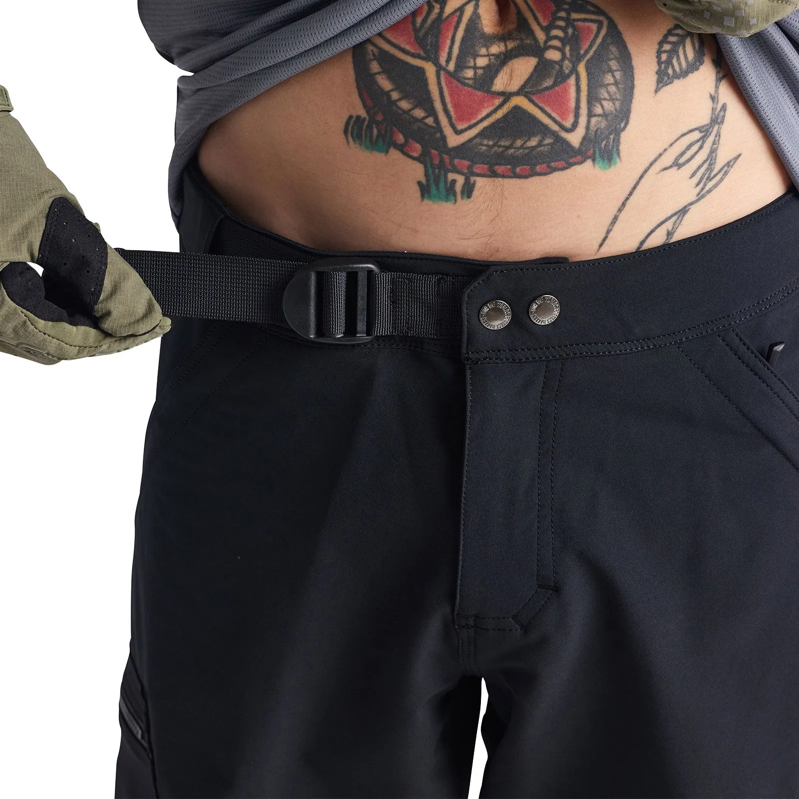 Ruckus Cargo Pant Mono Black