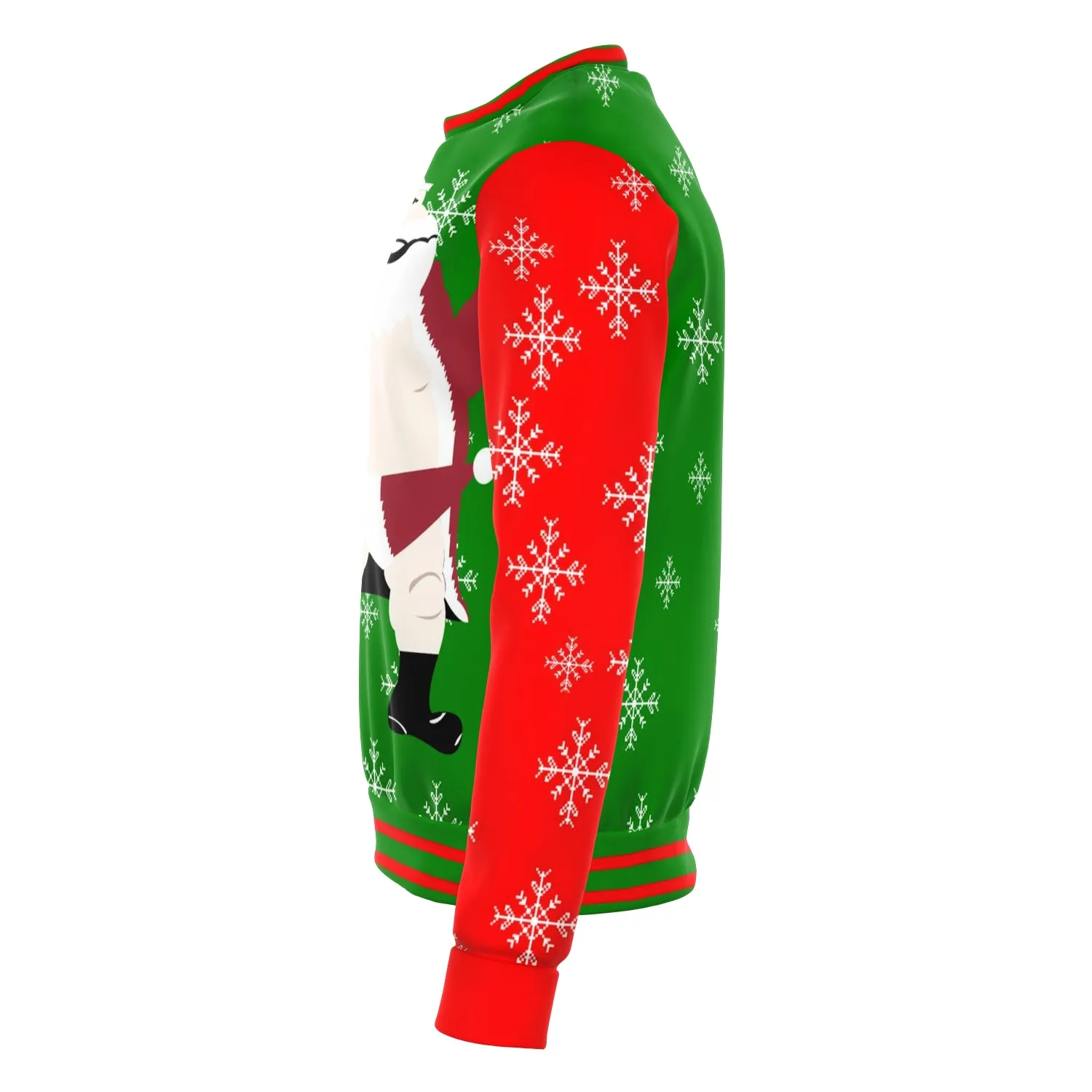 Santa Offensive Ugly Christmas Sweater