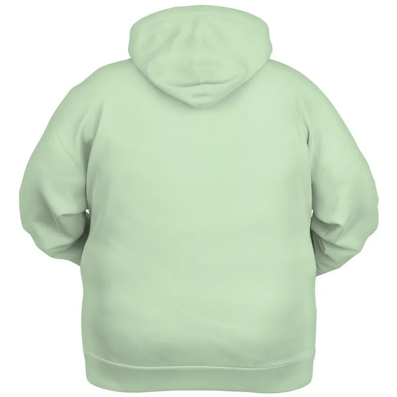 Seafoam Hoodie | Unisex | with PLUS sizes | Bright Pale Pastel Green | C22M0Y30K0