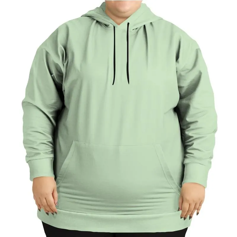 Seafoam Hoodie | Unisex | with PLUS sizes | Bright Pale Pastel Green | C22M0Y30K0