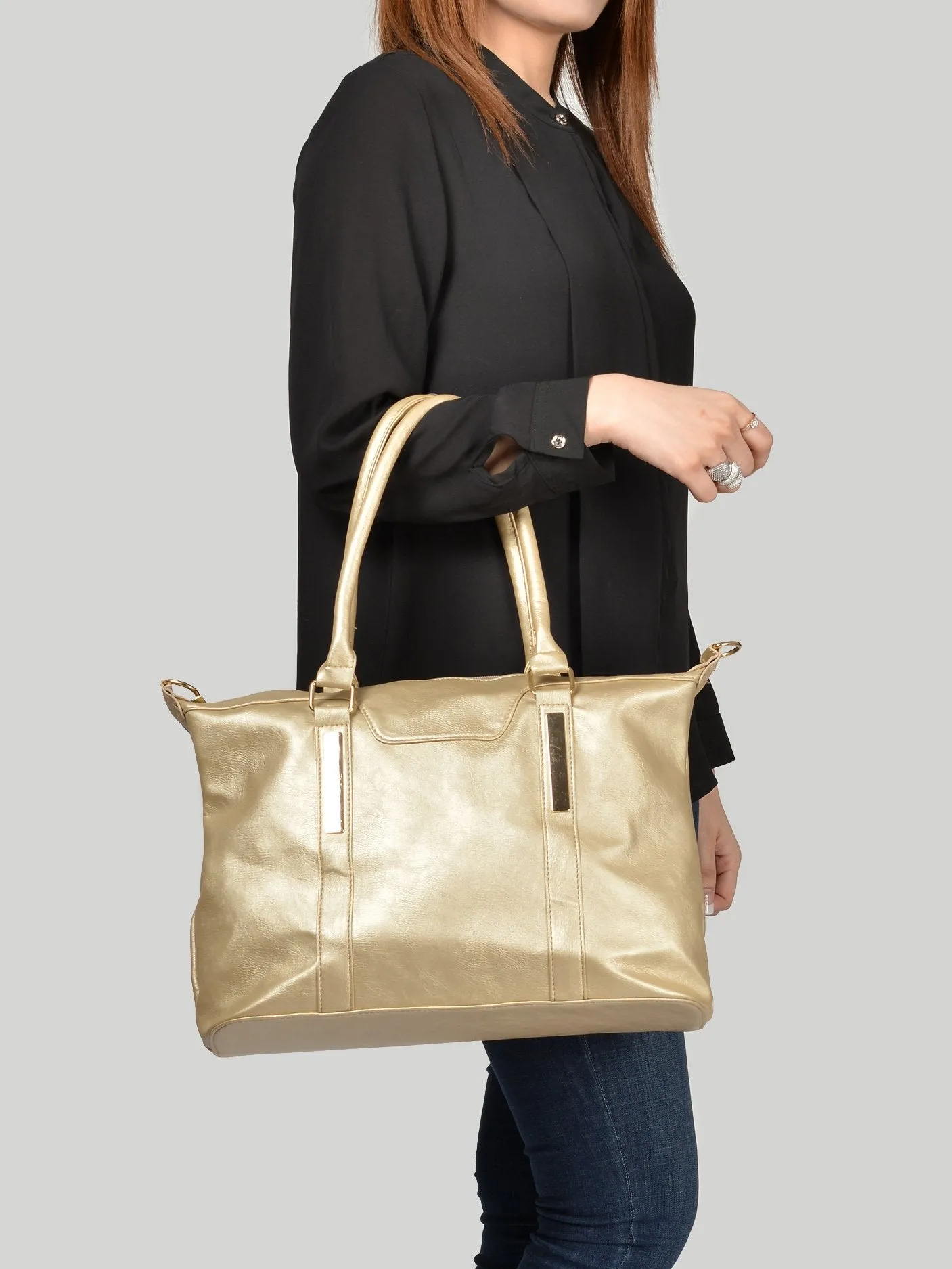 Shimmery Shoulder Bag