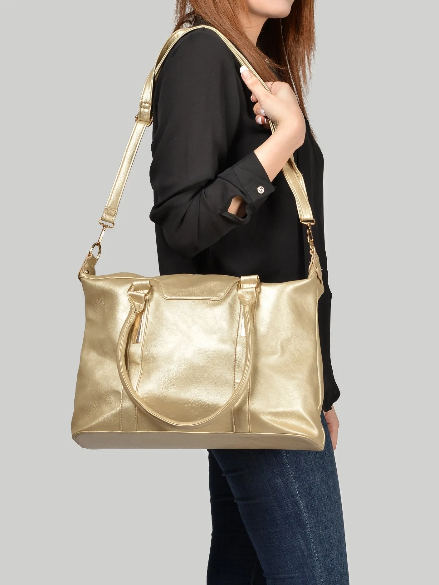 Shimmery Shoulder Bag