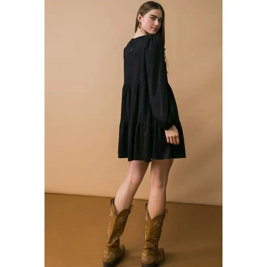 Sienna Suede Mini Dress