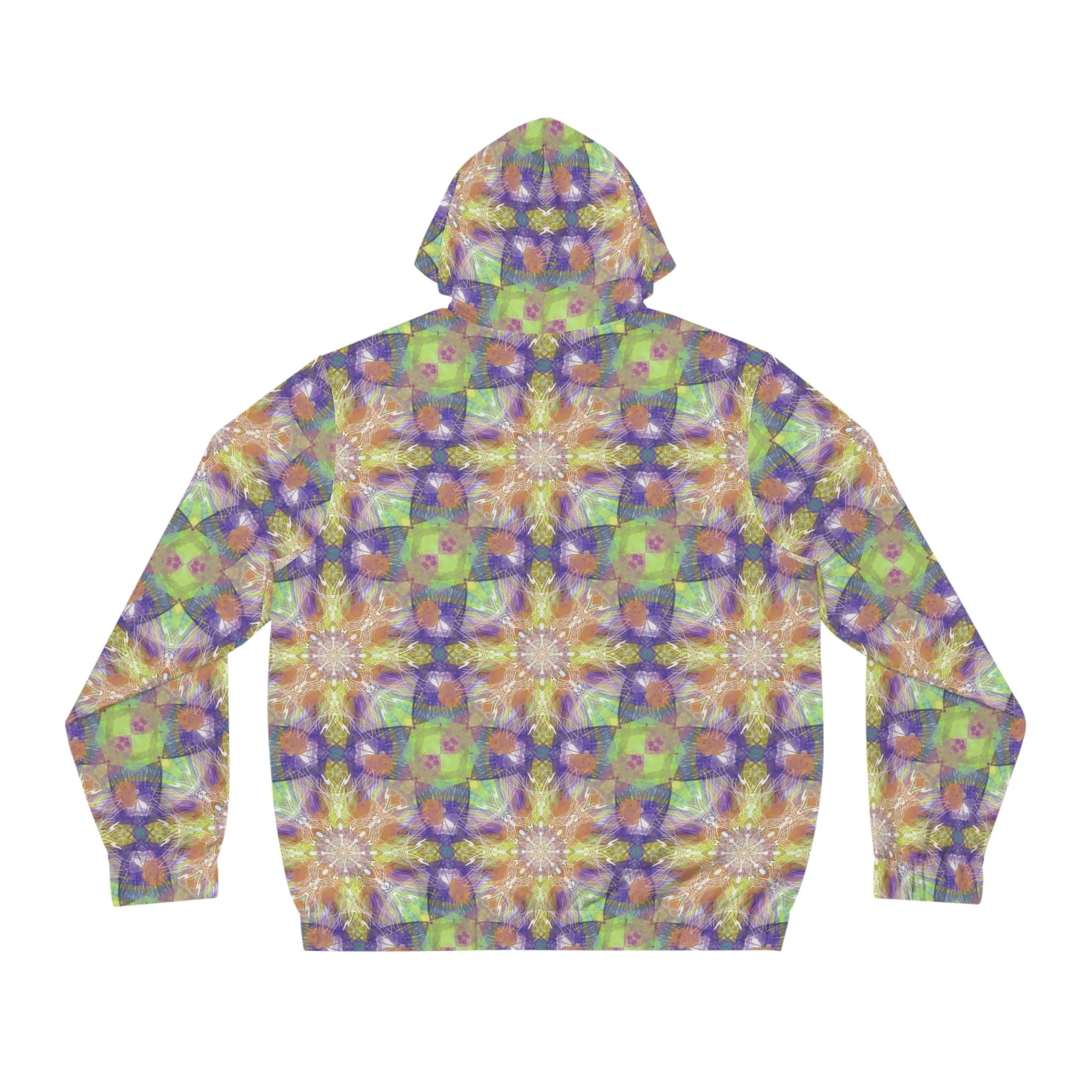 “Spectral Radiation” - All Over Graphic Zip-Up Hoodie by Artist David Hilborn