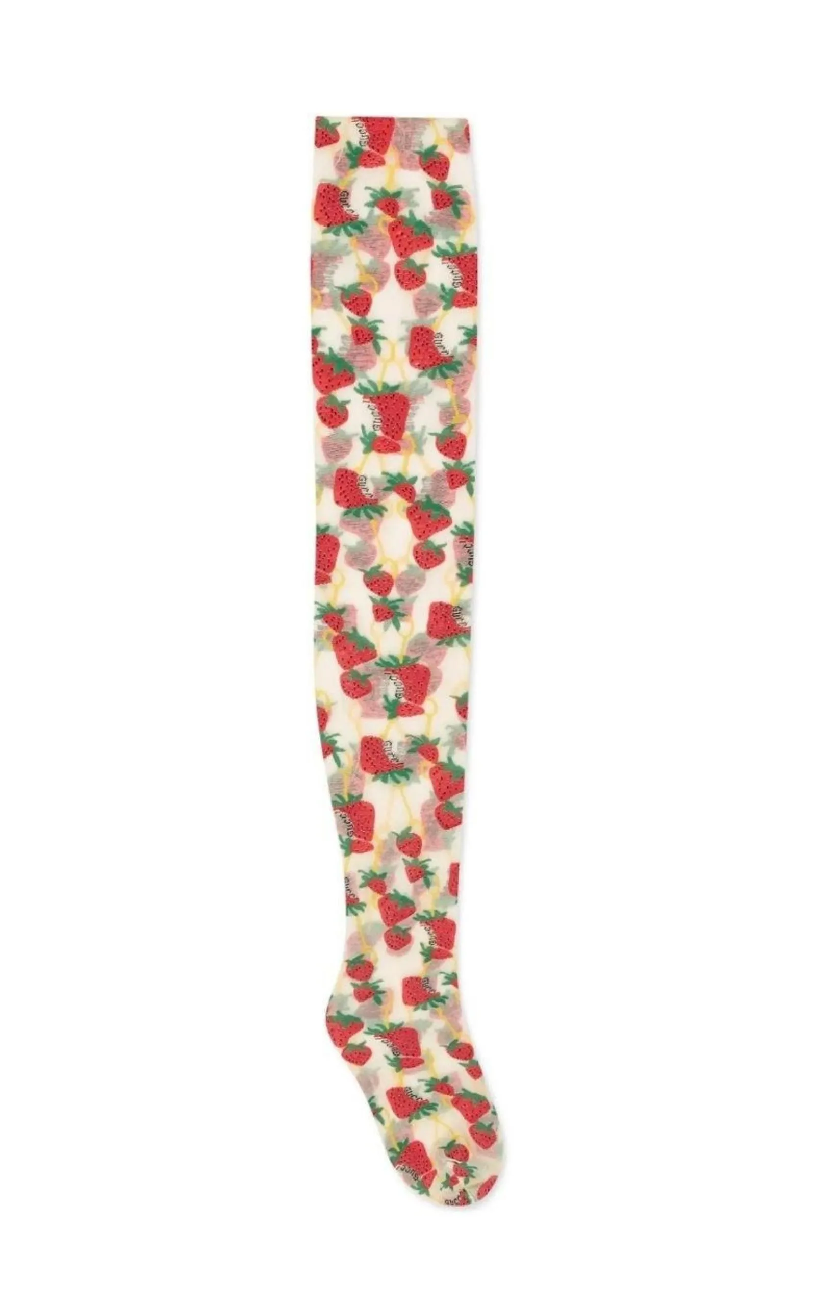 Strawberry Logo Horse-bit Tights