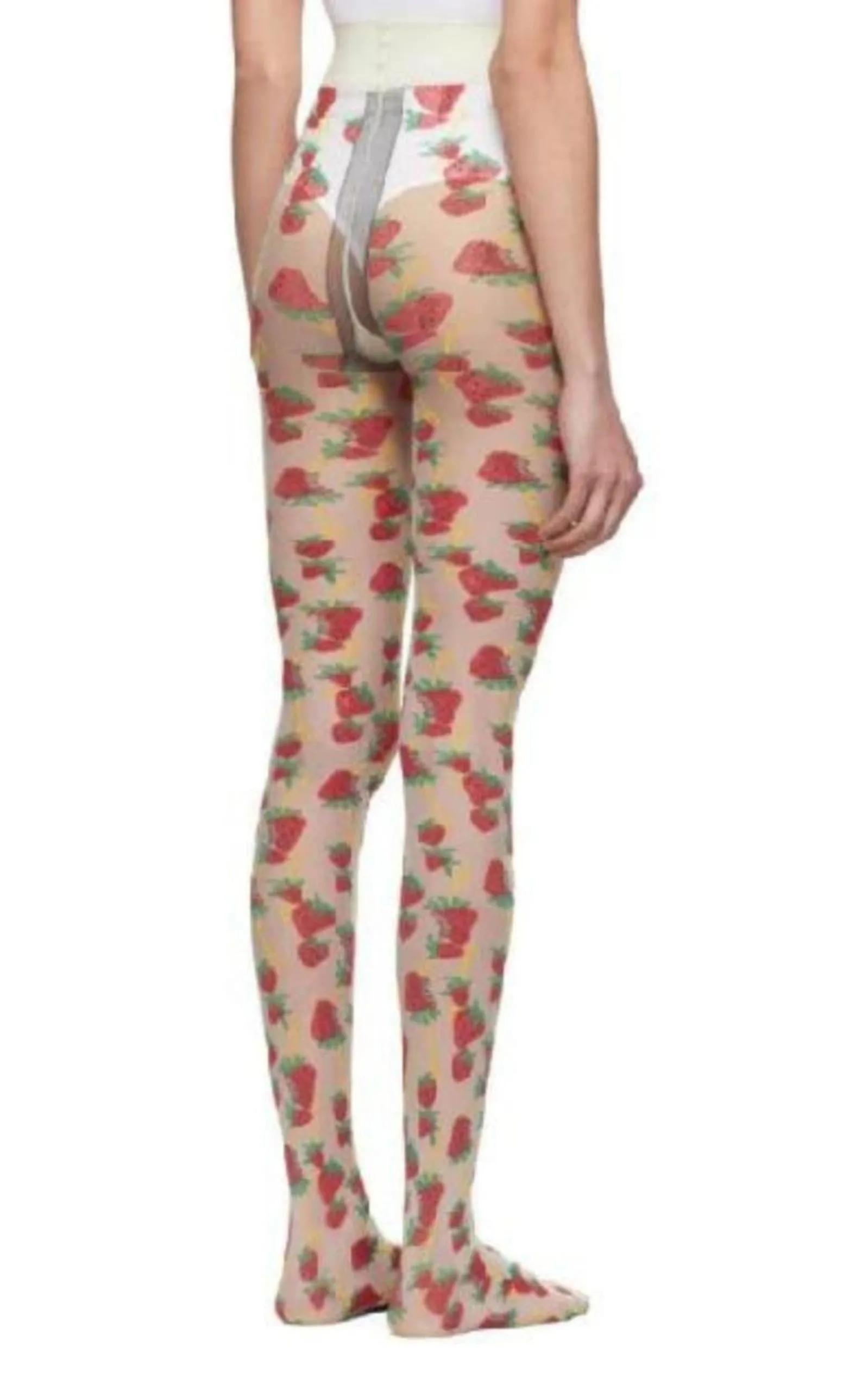 Strawberry Logo Horse-bit Tights