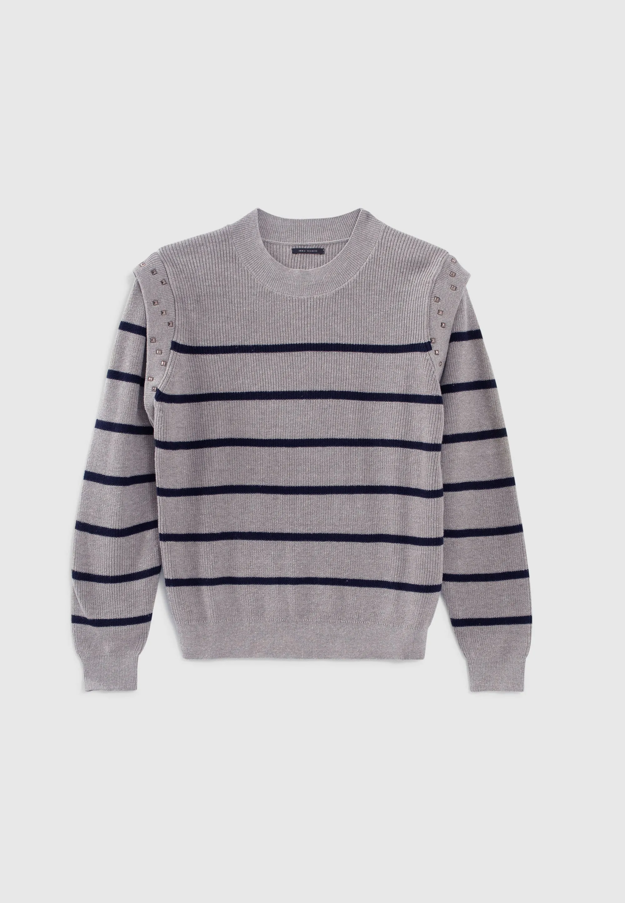 Striped Long Sleeve Knitted Jumper