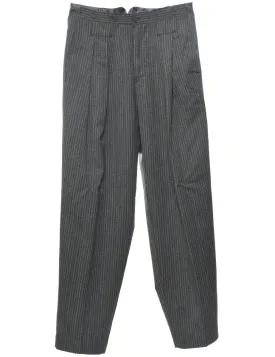 Striped Pattern Trousers - W32 L33