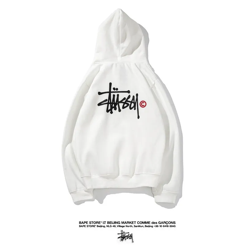 Stussy Hoodie Classic Versatile Plus Hooded Sweater