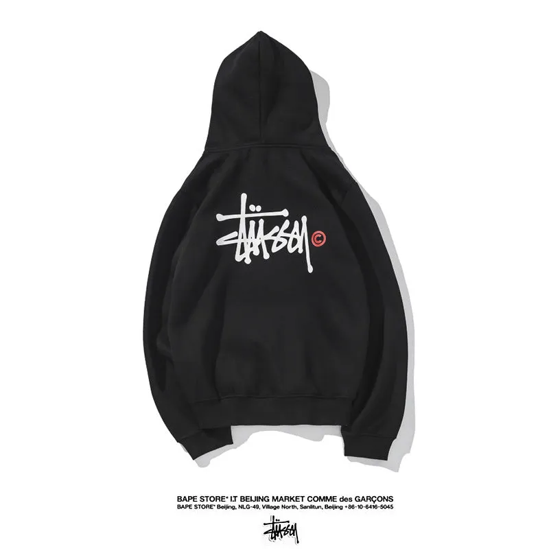 Stussy Hoodie Classic Versatile Plus Hooded Sweater