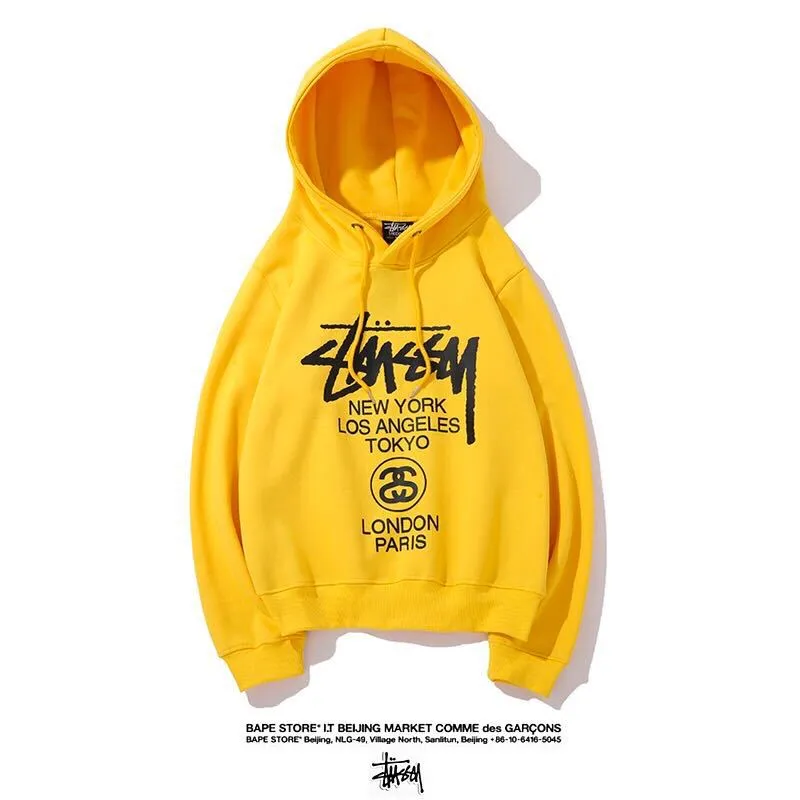 Stussy Hoodie Fleece Versatile Hooded Sweater