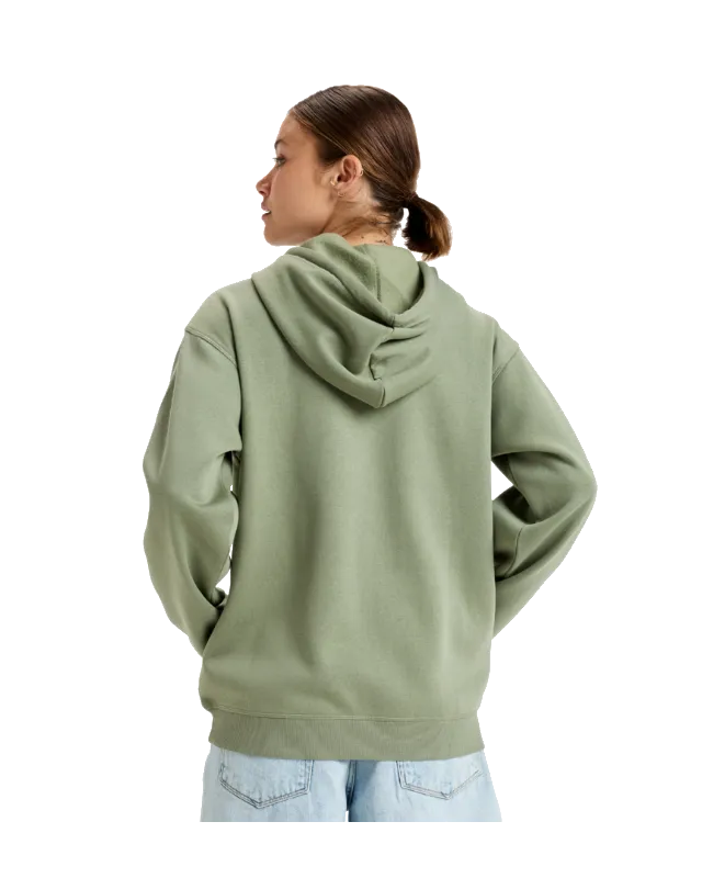 Surf Stoked Hoodie in Oil Green