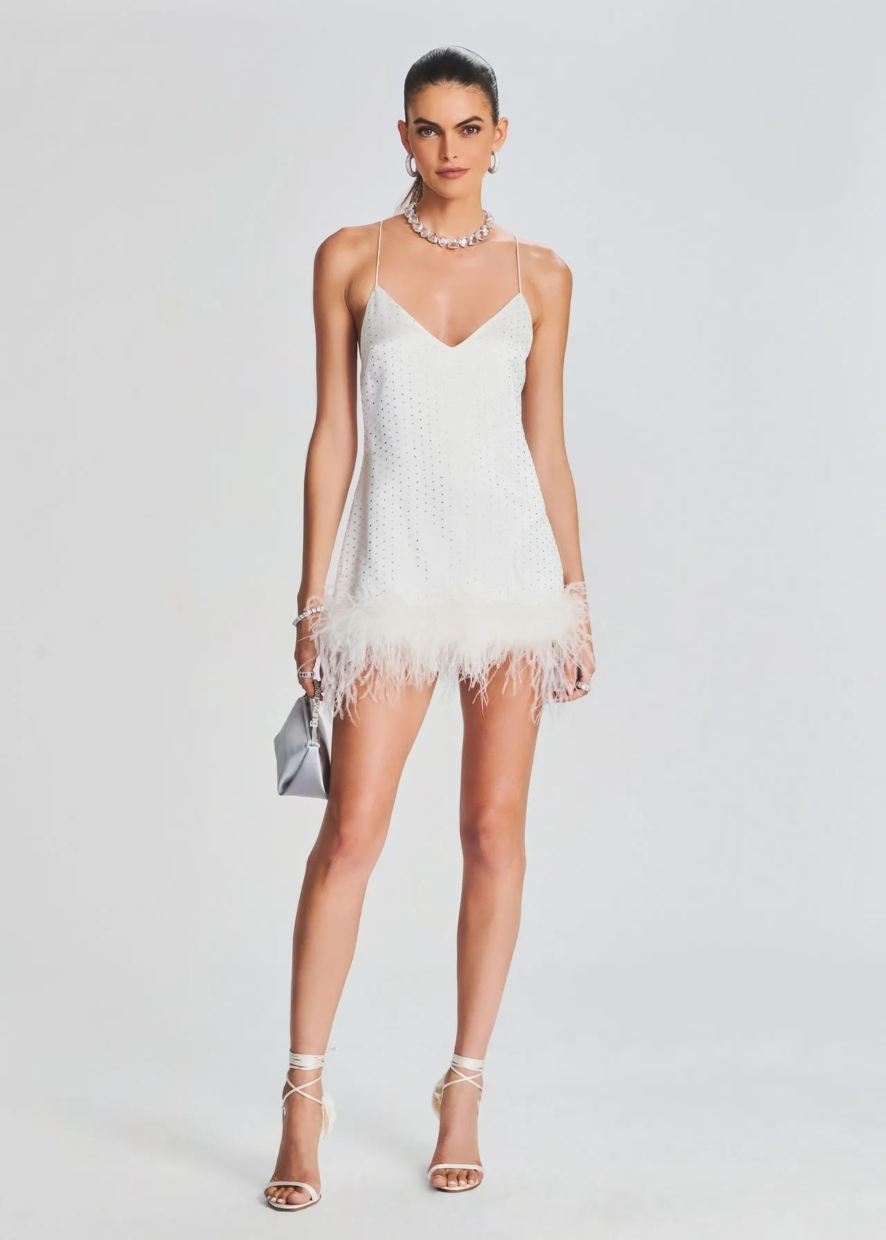 Susana Feather Dress