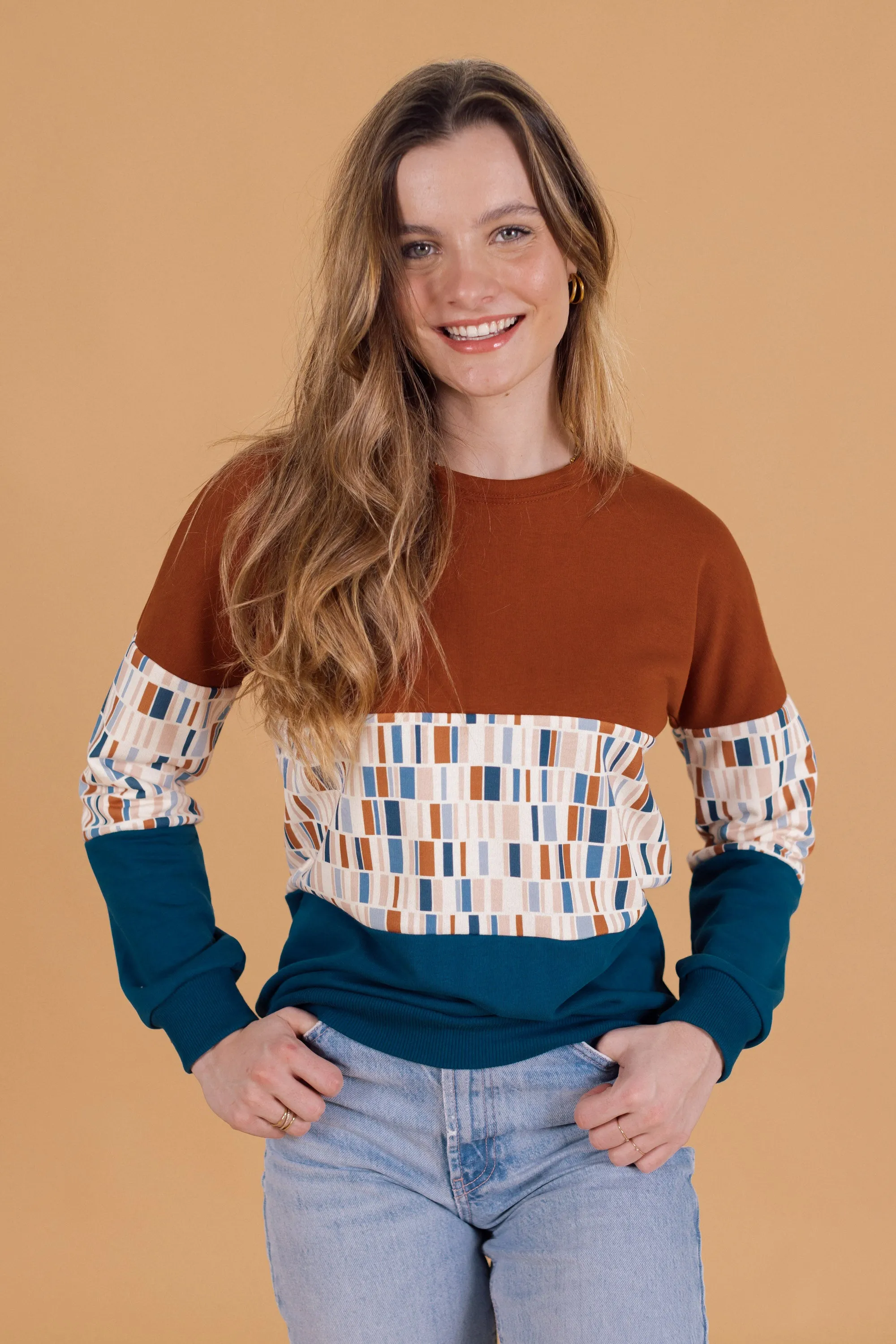 Sweater Mia Colorful Tiles