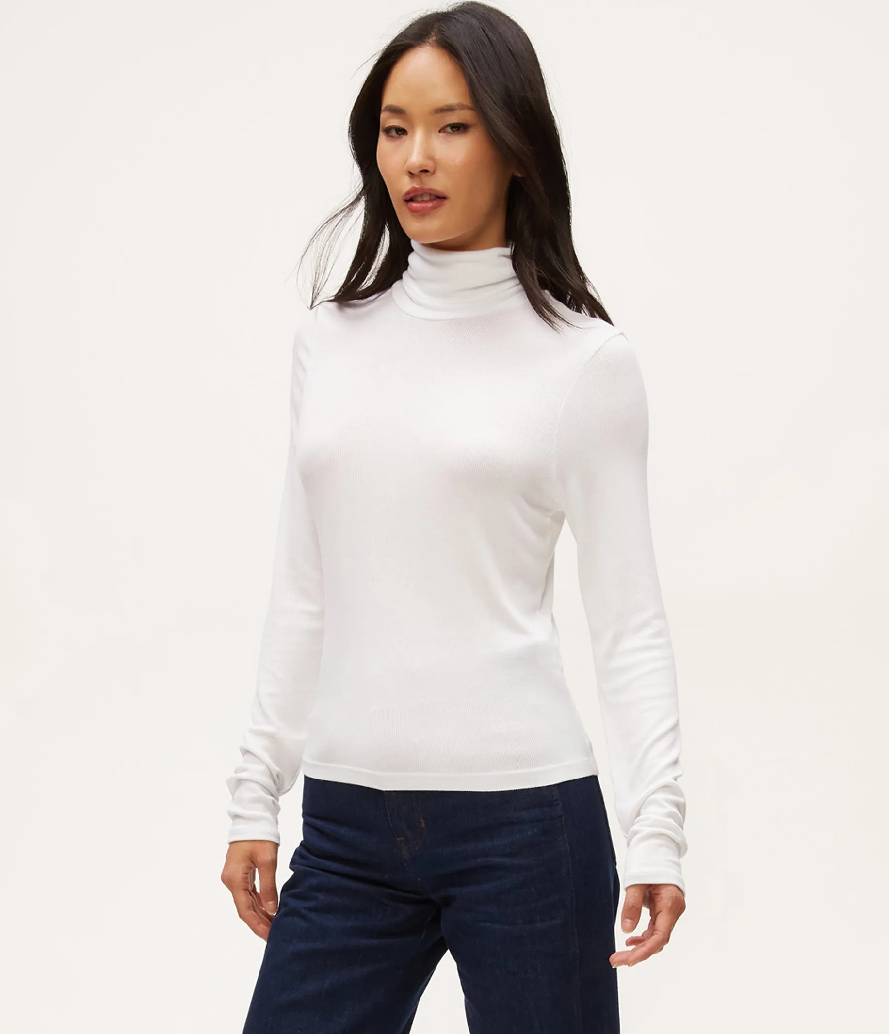 Tara Crop Turtleneck