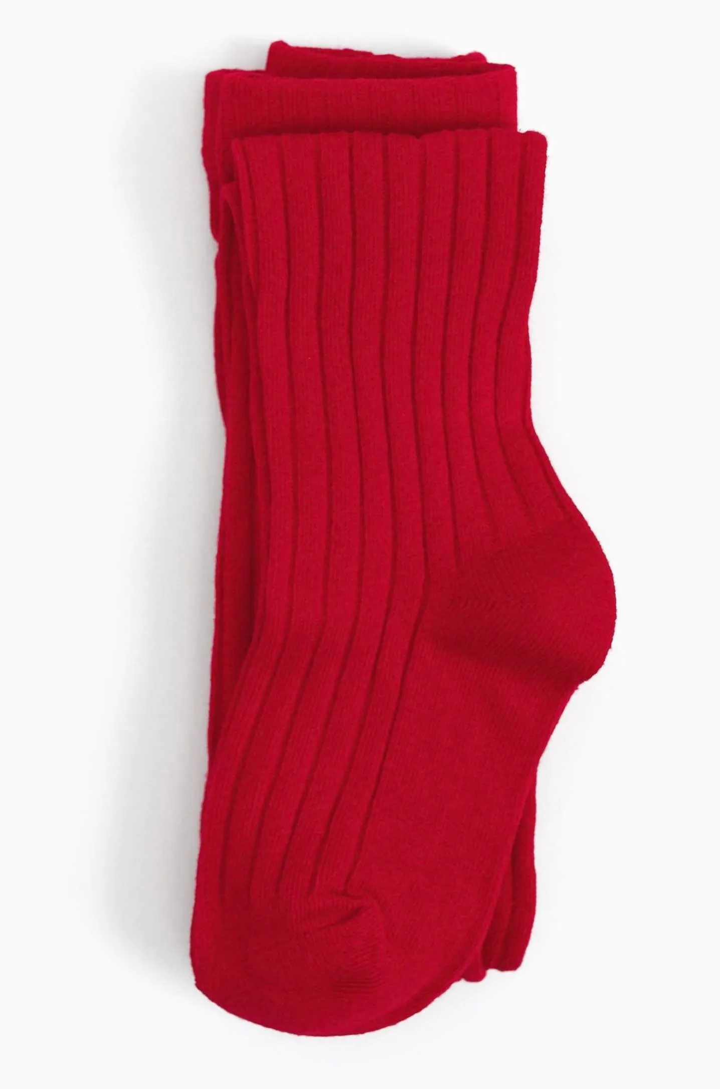 The Little Stocking Co - Knit Tights - Apple Red