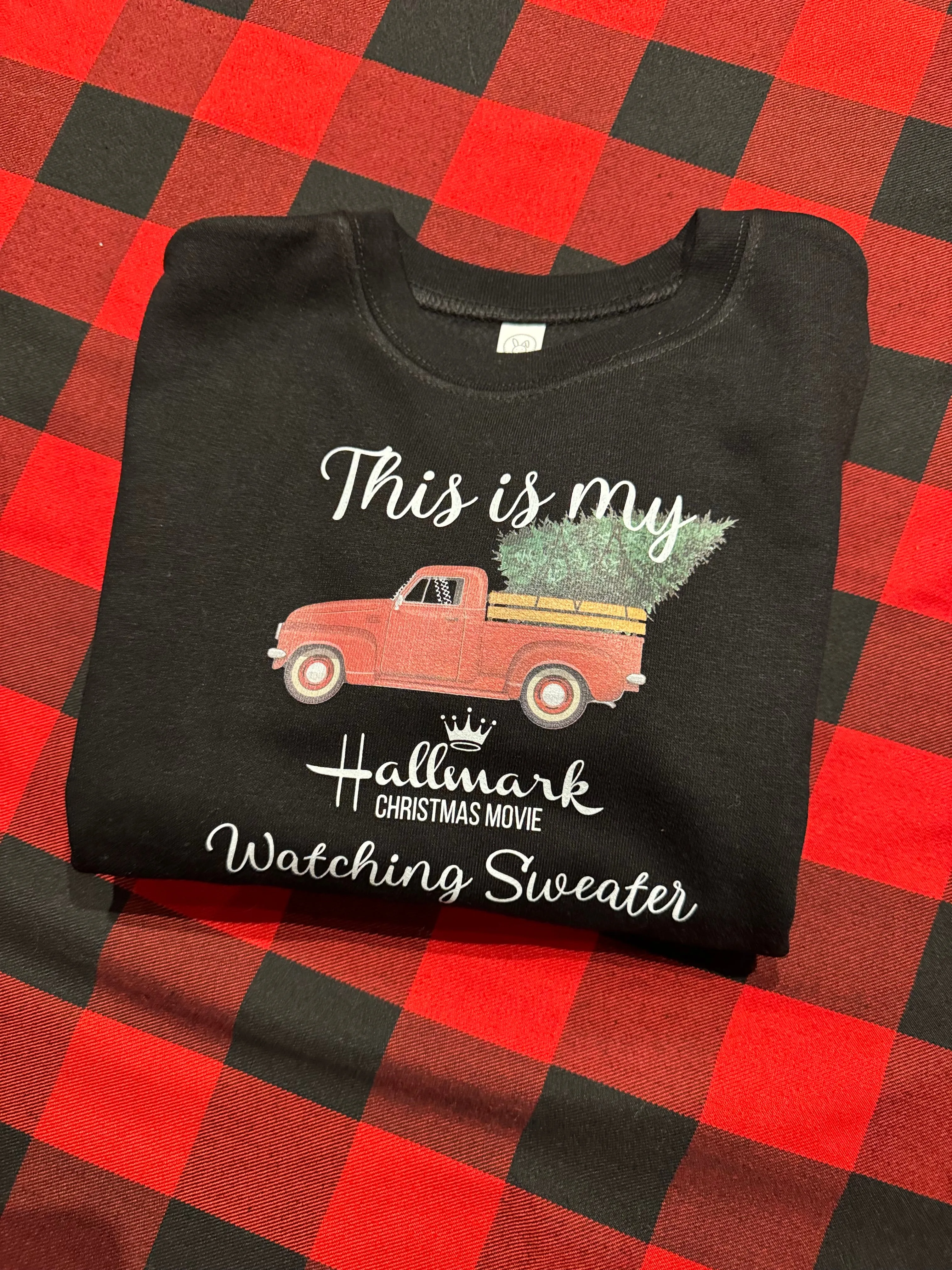 This is my hallmark watching sweater