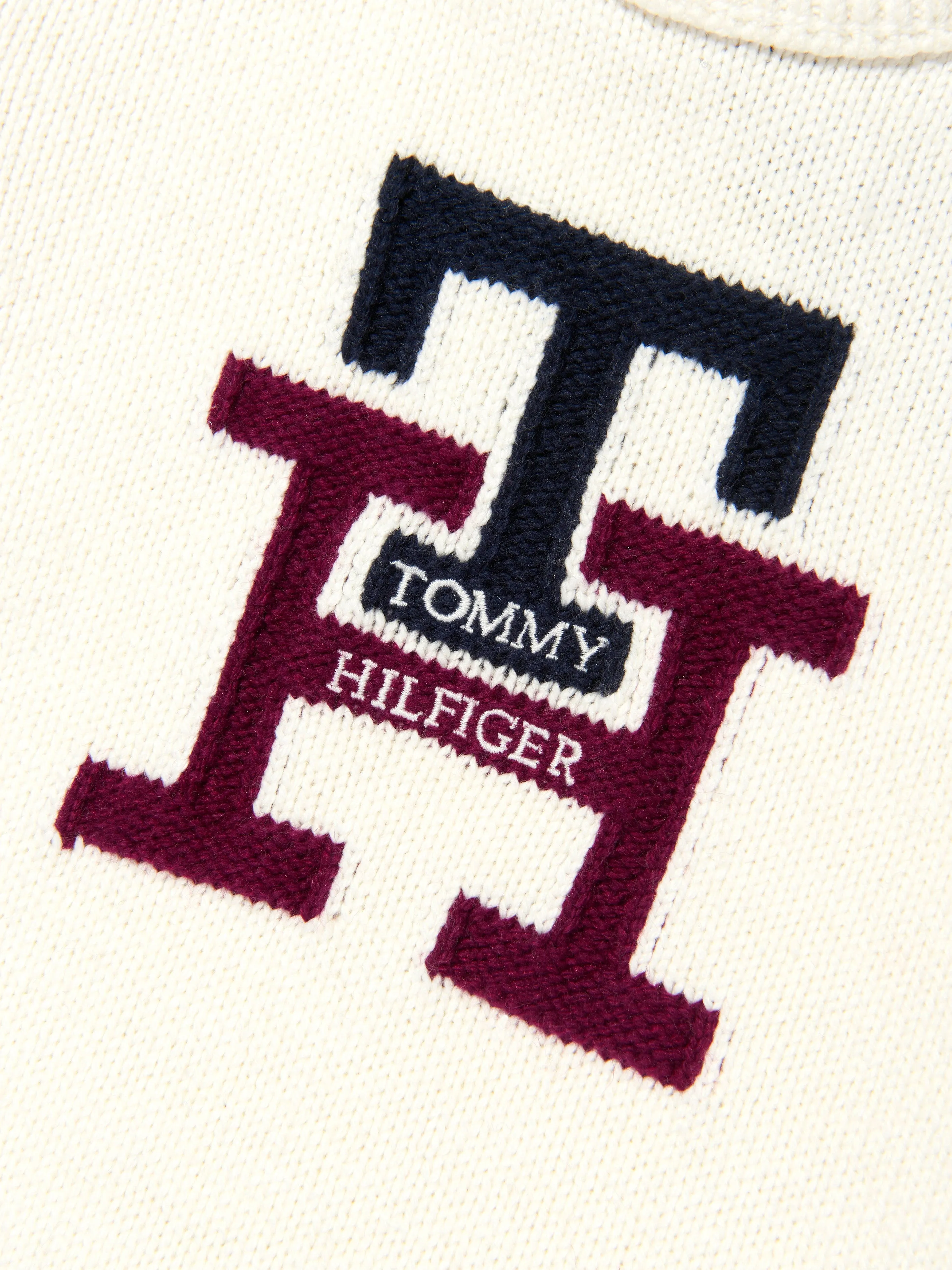 Tommy Hilfiger Boys Bold Monogram Jumper