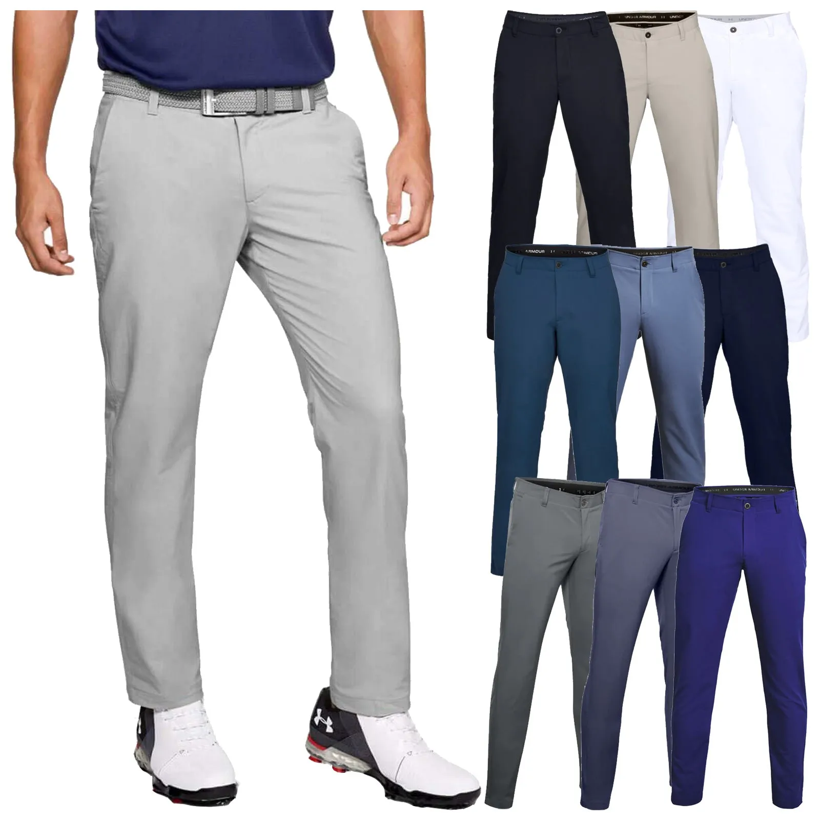 Under Armour Mens Performance Slim Tapered Trousers