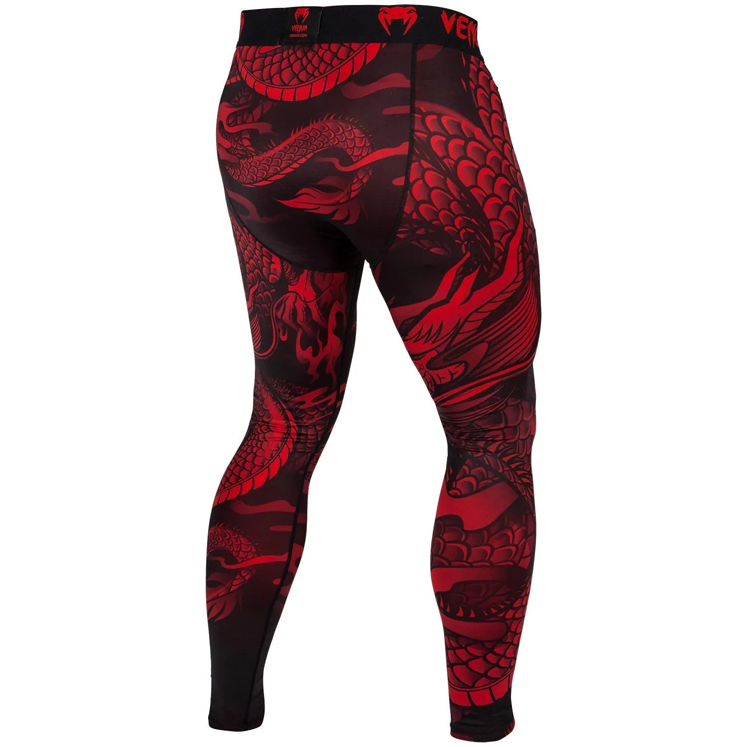 Venum Dragon's Flight Compression Tights - Black/Red