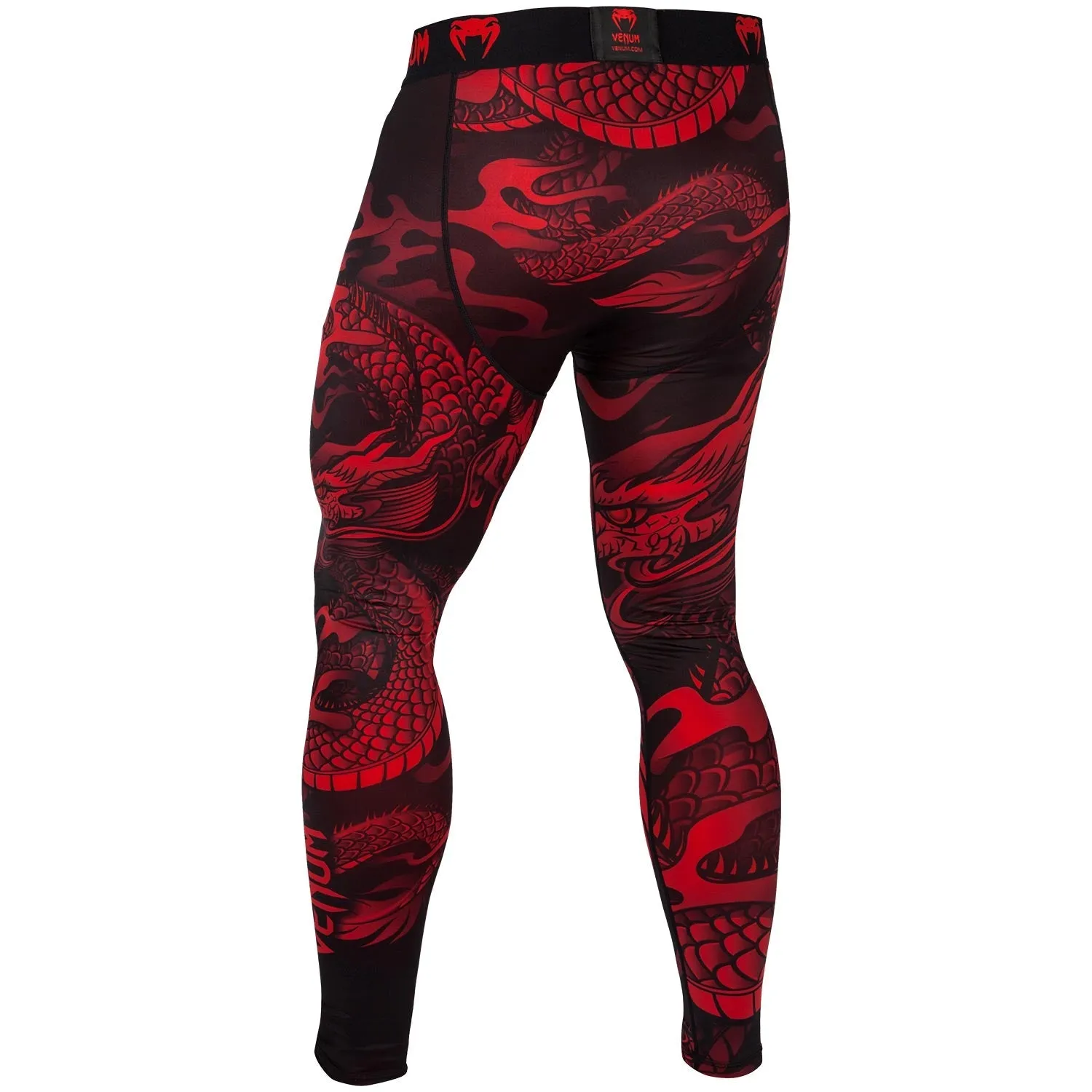 Venum Dragon's Flight Compression Tights - Black/Red