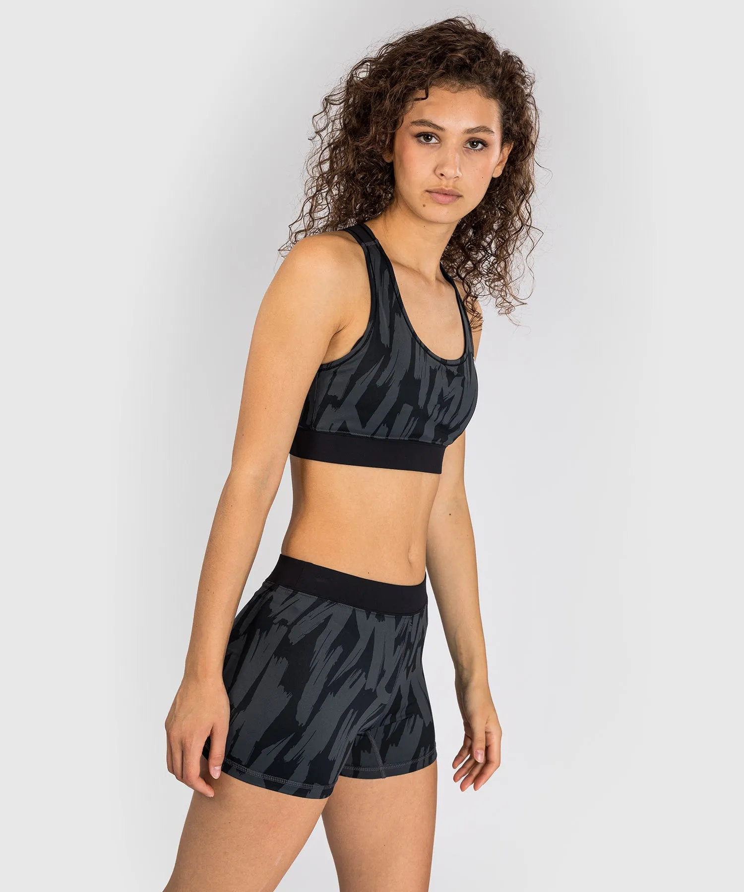 Venum Graffiti Women’s Compression Shorts - Urban Charcoal