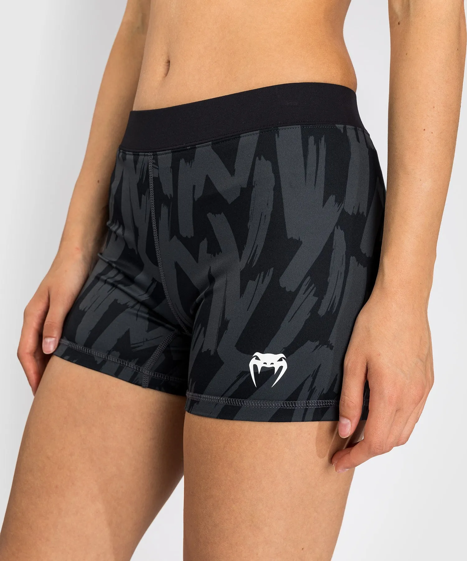 Venum Graffiti Women’s Compression Shorts - Urban Charcoal