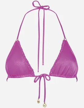 Viva Energy Triangle Bikini Top - Pink Flash