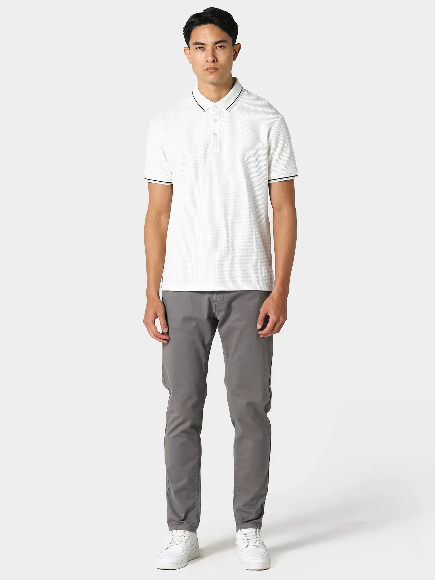 Wellington Stone Grey Chinos