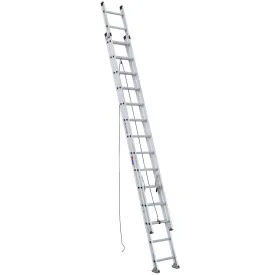 Werner 28ft Type IA Aluminum D-Rung Extension Ladder D1528-2