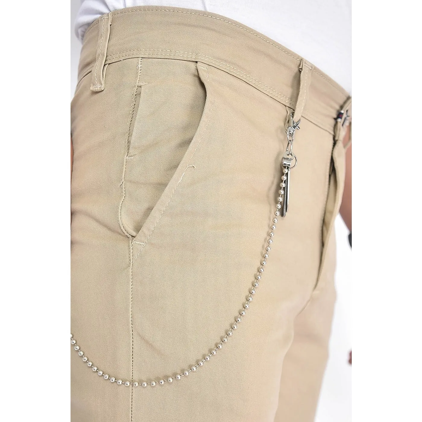 Zara Beige Skinny Chinos